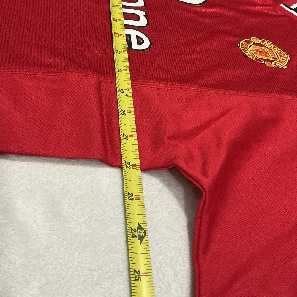 Manchester United 00/01 Retro Umbro Jersey V. NISTELROOY 10 size Extra Large - Picture 8 of 12